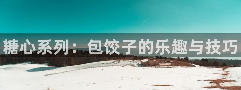 糖心vlog免费观影：糖心系列：包饺子的乐趣与技巧