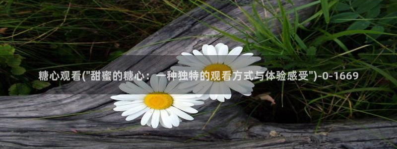 心糖vlog在线观看：糖心观看(\